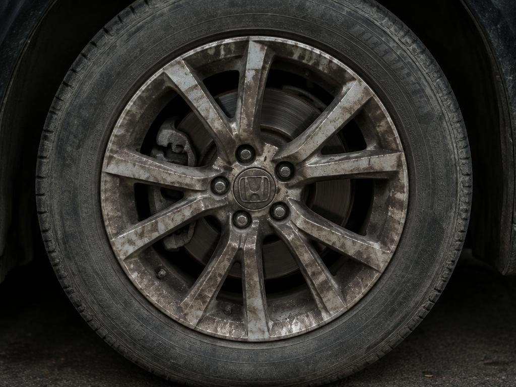 Wheel & Tire Detailing before